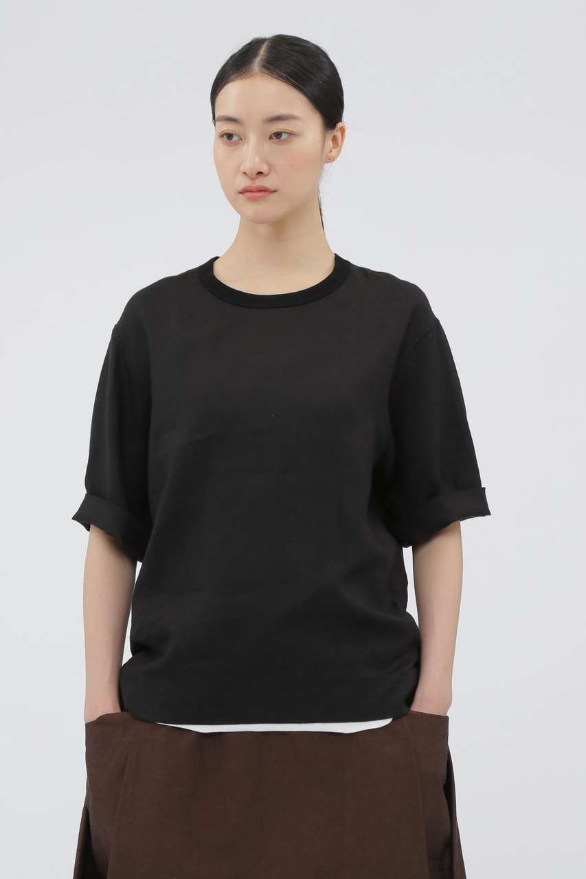 マーガレット・ハウエル/MARGARET HOWELLのSOFT LINEN SHIRT(ブラック/5785152032)