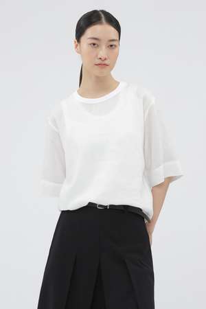 マーガレット・ハウエル/MARGARET HOWELLのSOFT LINEN SHIRT(110400/110402)