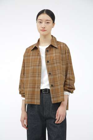 マーガレット・ハウエル/MARGARET HOWELLのYARN DYE COTTON CHECK(110400/110403)