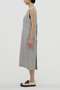 YARN DYED LINEN DRESS マーガレット・ハウエル/MARGARET HOWELL