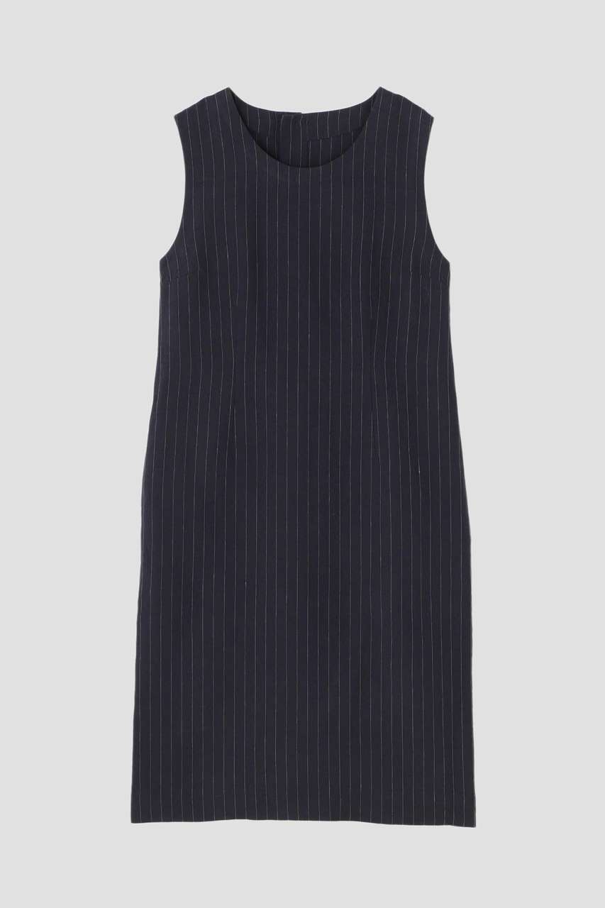 MARGARET HOWELL(マーガレット・ハウエル)｜YARN DYED LINEN DRESS
