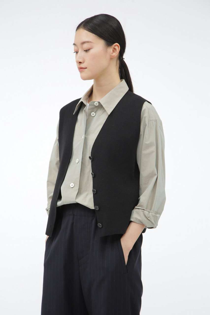 MARGARET HOWELL(マーガレット・ハウエル)｜RIBBED COTTON CASHMERE