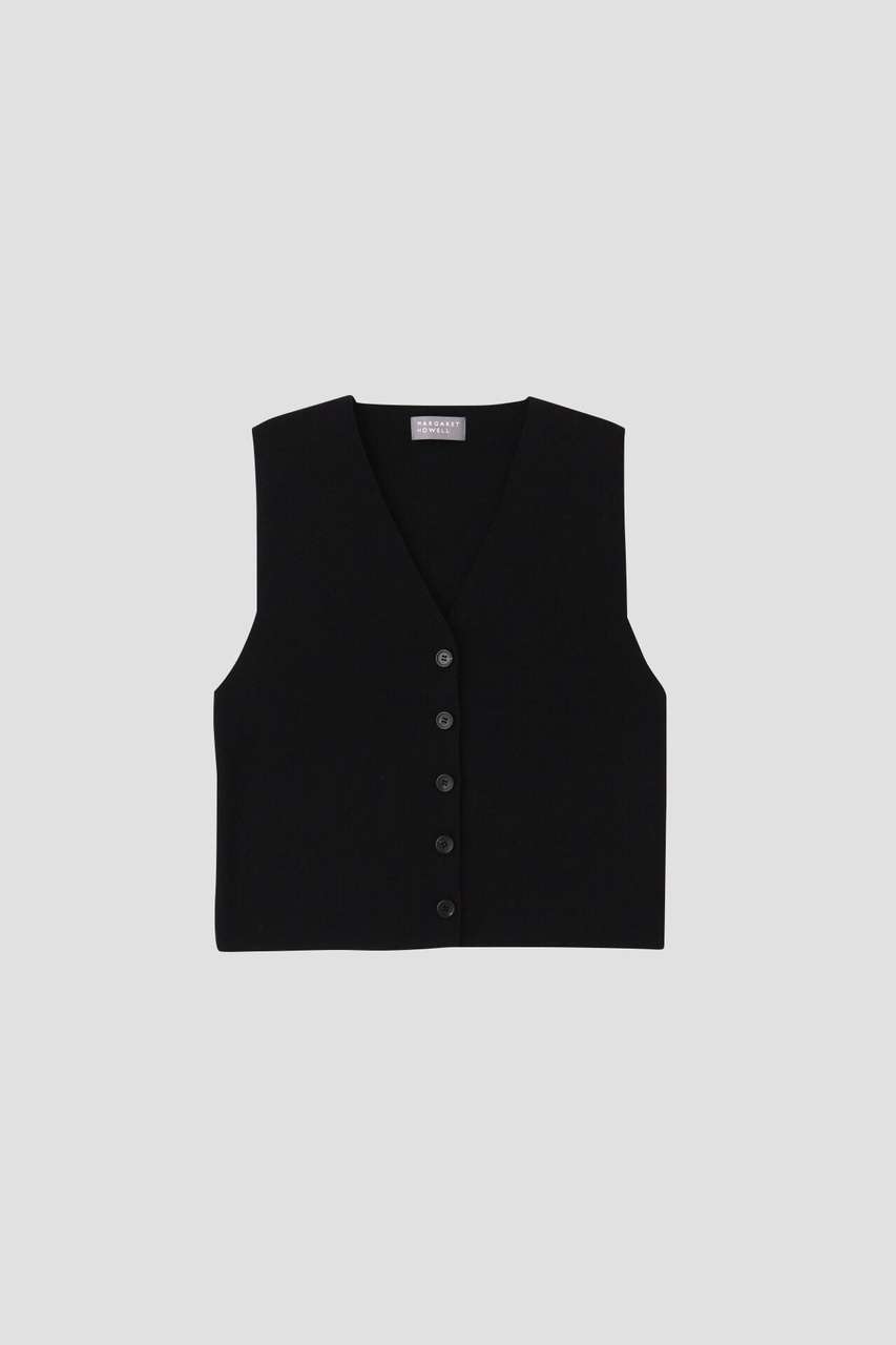 MARGARET HOWELL(マーガレット・ハウエル)｜RIBBED COTTON CASHMERE