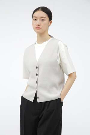 マーガレット・ハウエル/MARGARET HOWELLのRIBBED COTTON CASHMERE(110800/110806)