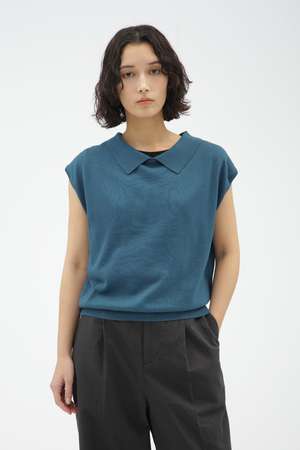 マーガレット・ハウエル/MARGARET HOWELLのFINE COTTON LINEN KNITWEAR(110300/110301)