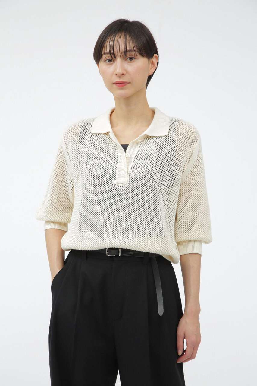 マーガレット・ハウエル/MARGARET HOWELLのLIGHT COTTON CASHMERE(ホワイト/5785162001)