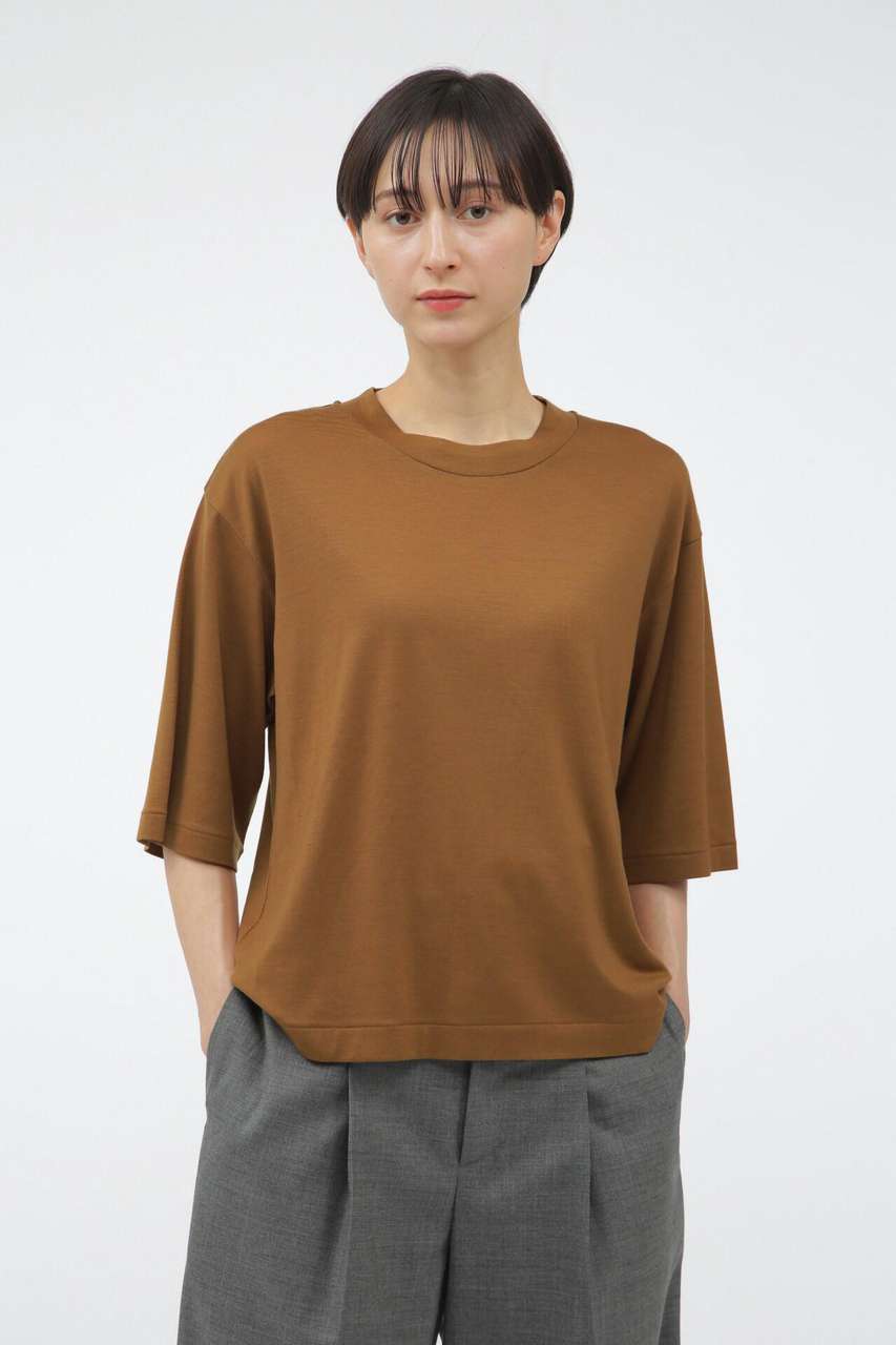 マーガレット・ハウエル/MARGARET HOWELLのSUPERFINE WOOL JERSEY(ブラウン/5785168001)