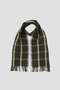 WINDOWPANE CHECK SCARF マーガレット・ハウエル/MARGARET HOWELL