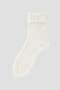 COTTON LINEN SOCKS マーガレット・ハウエル/MARGARET HOWELL ホワイト