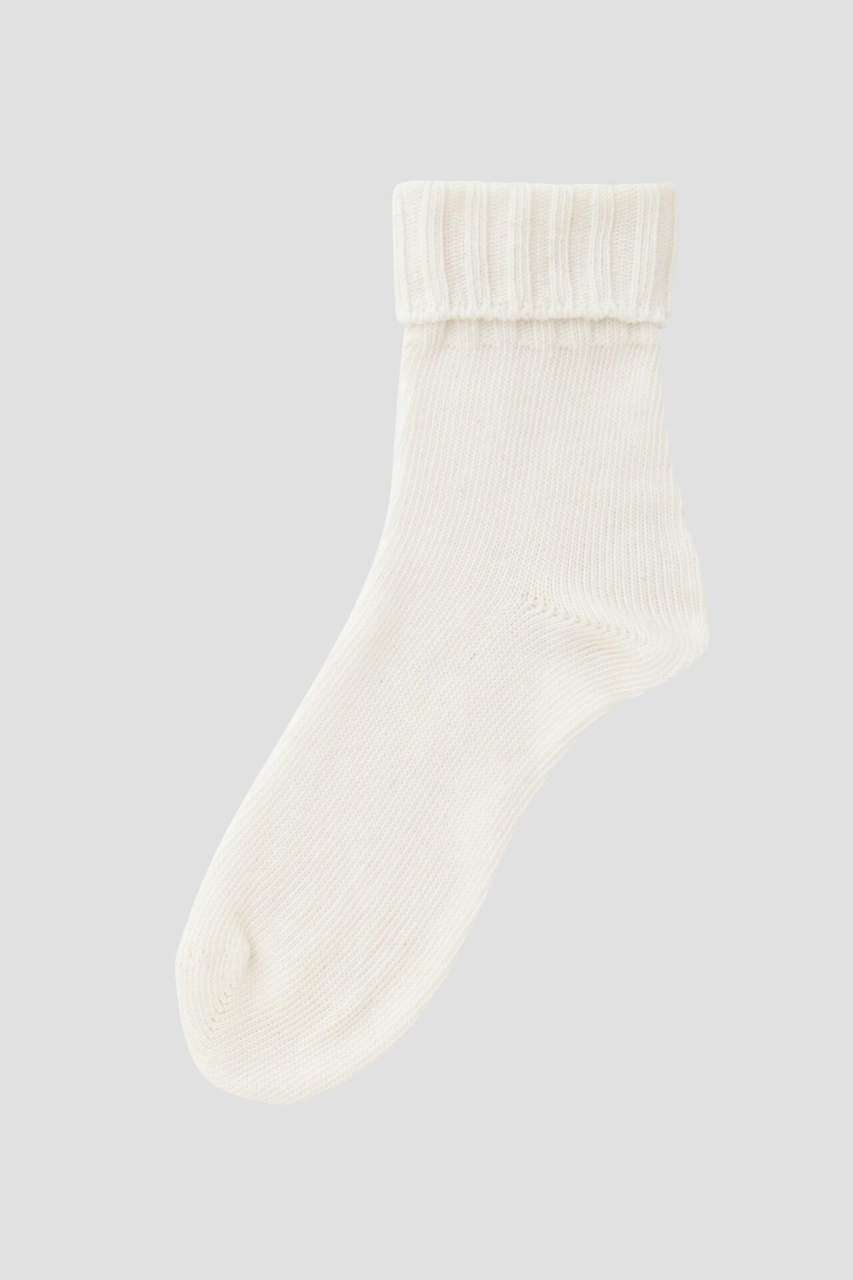 マーガレット・ハウエル/MARGARET HOWELLのCOTTON LINEN SOCKS(ホワイト/5785179005)