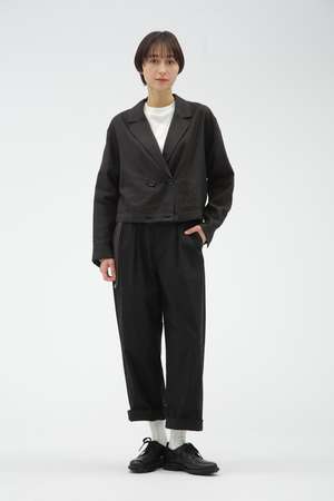 マーガレット・ハウエル/MARGARET HOWELLのWASHED COTTON POPLIN TROUSERS(110600/110601)