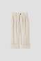 WASHED COTTON POPLIN TROUSERS マーガレット・ハウエル/MARGARET HOWELL