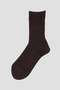 WOMEN LINEN RIB SOCKS マーガレット・ハウエル/MARGARET HOWELL ブラウン