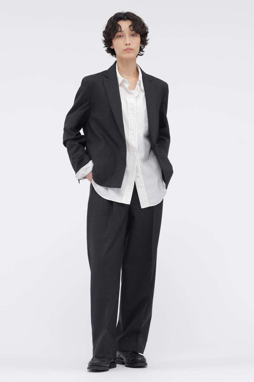 MARGARET HOWELL(マーガレット・ハウエル)｜MUTED WOOL CHECK JACKET