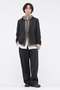 【予約販売】MUTED WOOL CHECK JACKET マーガレット・ハウエル/MARGARET HOWELL