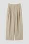 【予約販売】ORGANIC COTTON TWILL TROUSERS マーガレット・ハウエル/MARGARET HOWELL
