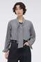 【予約販売】FINE COTTON CHAMBRAY SHIRT マーガレット・ハウエル/MARGARET HOWELL グレー