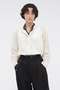 【予約販売】SOFT COTTON POPLIN SHIRT マーガレット・ハウエル/MARGARET HOWELL ホワイト