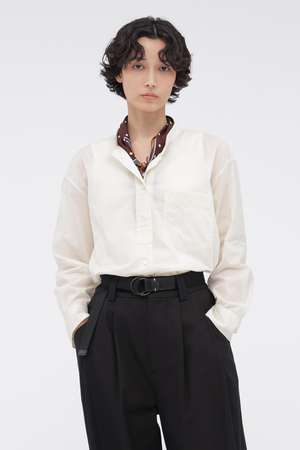 マーガレット・ハウエル/MARGARET HOWELLの【予約販売】SOFT COTTON POPLIN SHIRT(110400/110403)