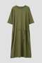 【予約販売】FLUID COTTON BLEND DRESS マーガレット・ハウエル/MARGARET HOWELL