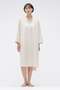 【予約販売】BRUSHED OXFORD PJ DRESS マーガレット・ハウエル/MARGARET HOWELL ベージュ
