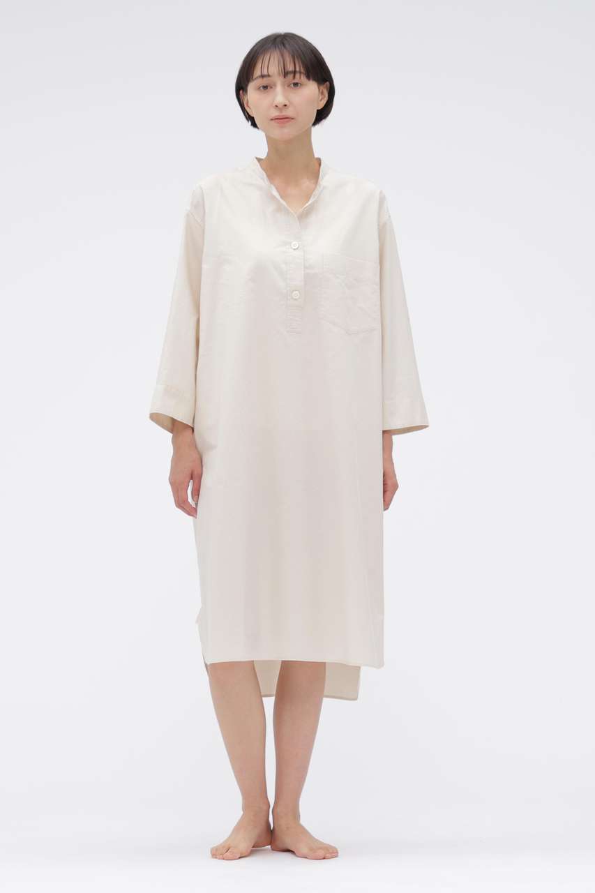 マーガレット・ハウエル/MARGARET HOWELLの【予約販売】BRUSHED OXFORD PJ DRESS(ベージュ/5896258201)