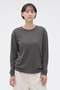 【予約販売】SIRO SPUN COTTON JERSEY TOP マーガレット・ハウエル/MARGARET HOWELL グレー