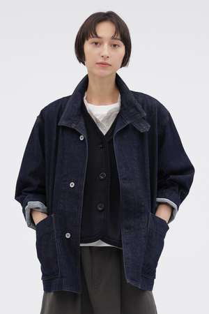 マーガレット・ハウエル/MARGARET HOWELLの【予約販売】CANTON DENIM BLOUSON(110800/110802)