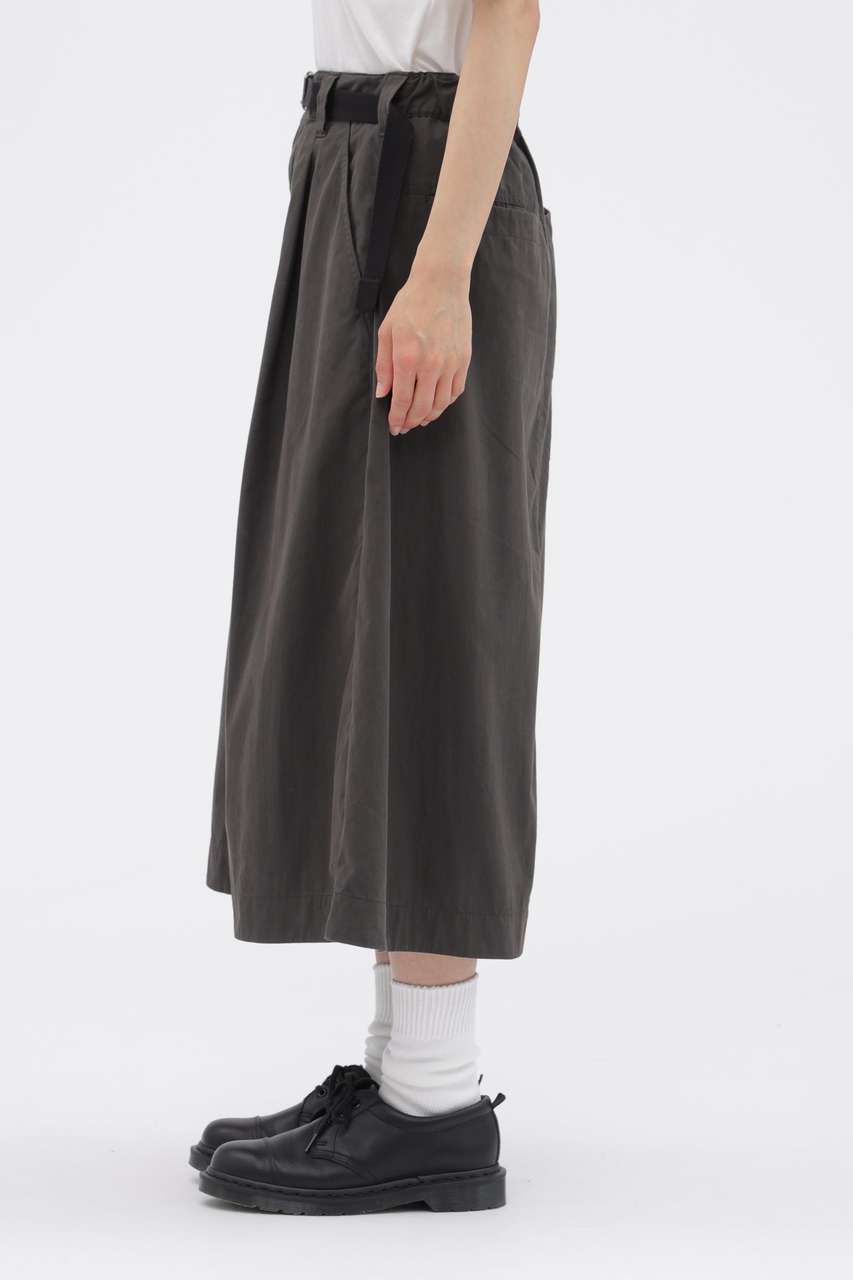 MARGARET HOWELL(マーガレット・ハウエル)｜WASHED COTTON NYLON SKIRT