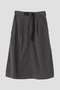 【予約販売】WASHED COTTON NYLON SKIRT マーガレット・ハウエル/MARGARET HOWELL