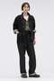 【予約販売】CANTON BLACK DENIM TROUSERS マーガレット・ハウエル/MARGARET HOWELL ブラック