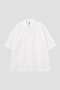 【予約販売】PIECE DYED COTTON POPLIN SHIRT マーガレット・ハウエル/MARGARET HOWELL ホワイト