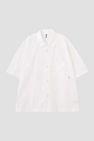 マーガレット・ハウエル/MARGARET HOWELLの【予約販売】PIECE DYED COTTON POPLIN SHIRT(110400/110402)