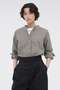 【予約販売】END ON END WEAVE COTTON SHIRT マーガレット・ハウエル/MARGARET HOWELL