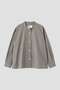 【予約販売】END ON END WEAVE COTTON SHIRT マーガレット・ハウエル/MARGARET HOWELL
