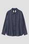COTTON LINEN DENIM SHIRT マーガレット・ハウエル/MARGARET HOWELL