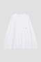 【予約販売】COTTON POLYESTER PLAIN JERSEY TOP マーガレット・ハウエル/MARGARET HOWELL ホワイト