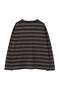 【予約販売】LIGHT COTTON MELANGE STRIPE TOP マーガレット・ハウエル/MARGARET HOWELL