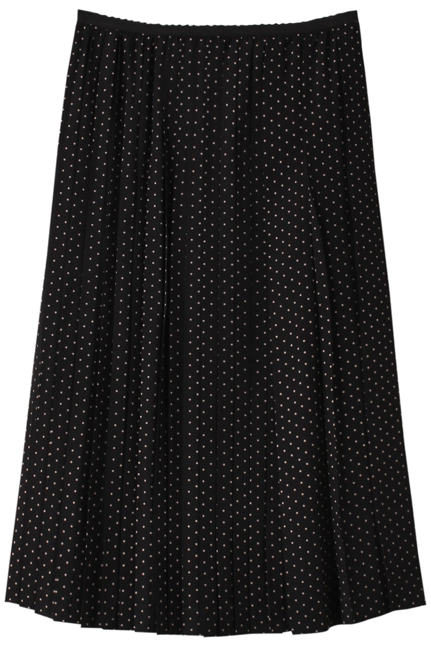 ヌメロ ヴェントゥーノ/N°21のドットプリント スカート(ブラック/24SW-C131-5529)