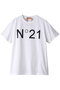 ロゴTシャツ ヌメロ ヴェントゥーノ/N°21 ホワイト