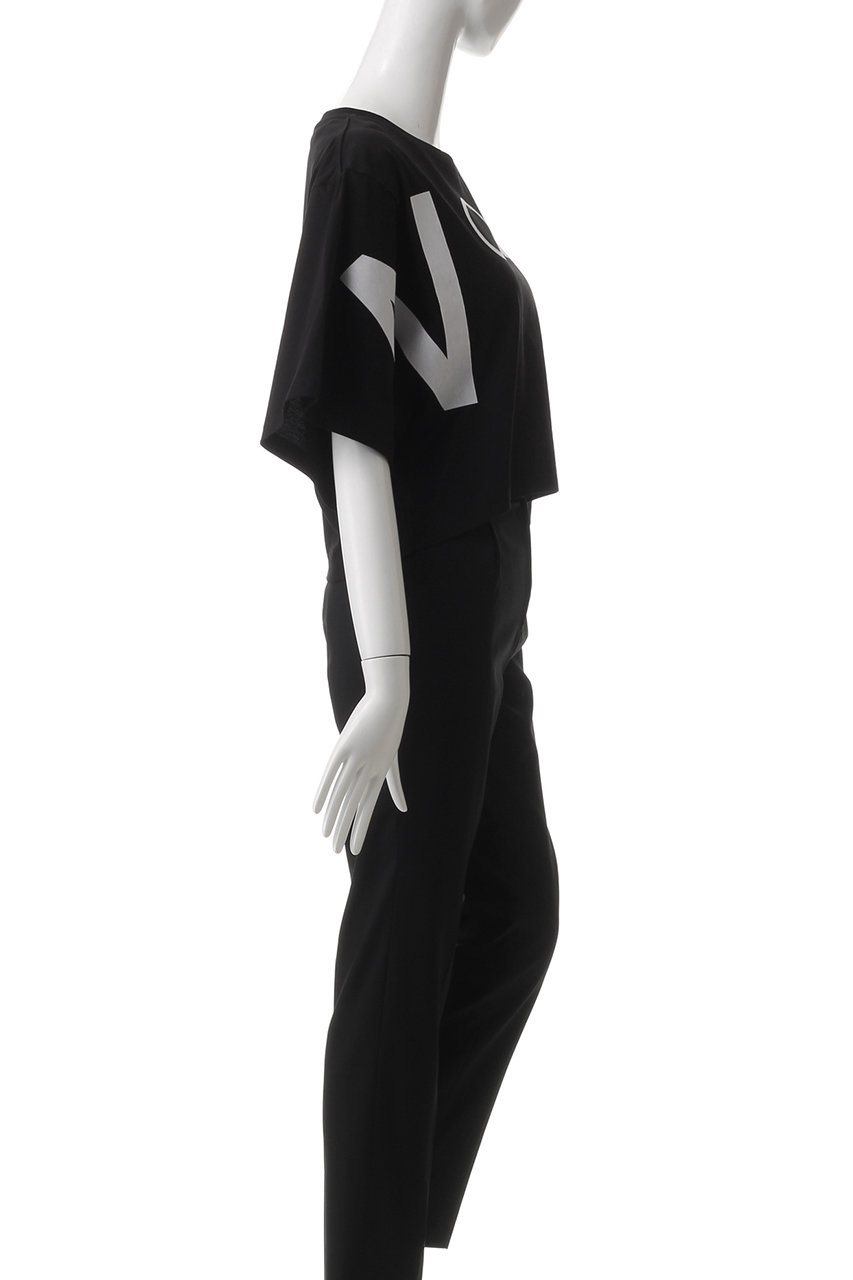 N°21 ヌメロヴェントゥーノ 23SS プリントクロップドスウェットシャツ n21173n0153.jpg