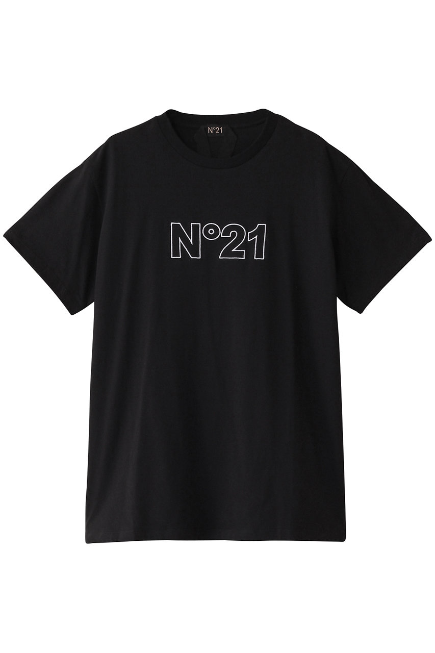 ヌメロ ヴェントゥーノ/N°21の【MEN】ロゴTシャツ(ブラック/25SU-F062-4157)