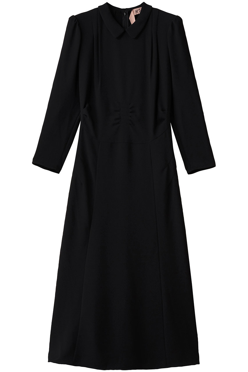 N°21 ブラックフォーマル ロングドレス (ブラック, 38) ヌメロ ヴェントゥーノ ELLE SHOP N°21 ブラックフォーマル ロングドレス (ブラック, 38) ヌメロ ヴェントゥーノ ELLE SHOP
