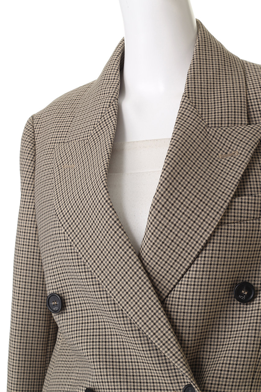 N°21(ヌメロ ヴェントゥーノ)｜チェックジャケット/チェック の通販