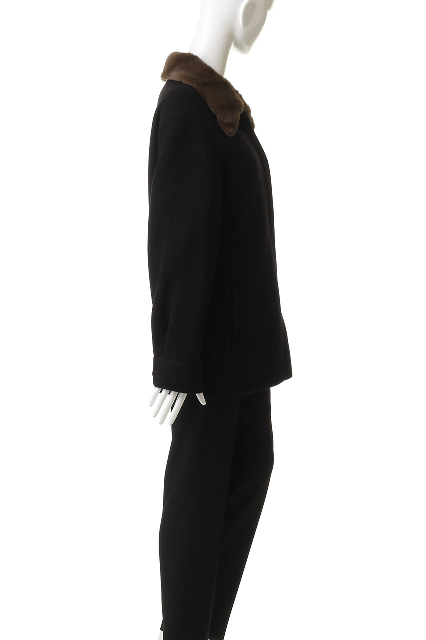 N°21(ヌメロ ヴェントゥーノ)｜フェイクファーカラーショートコート