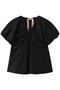 フロントタイ ボリュームブラウス ヌメロ ヴェントゥーノ/N°21 ブラック