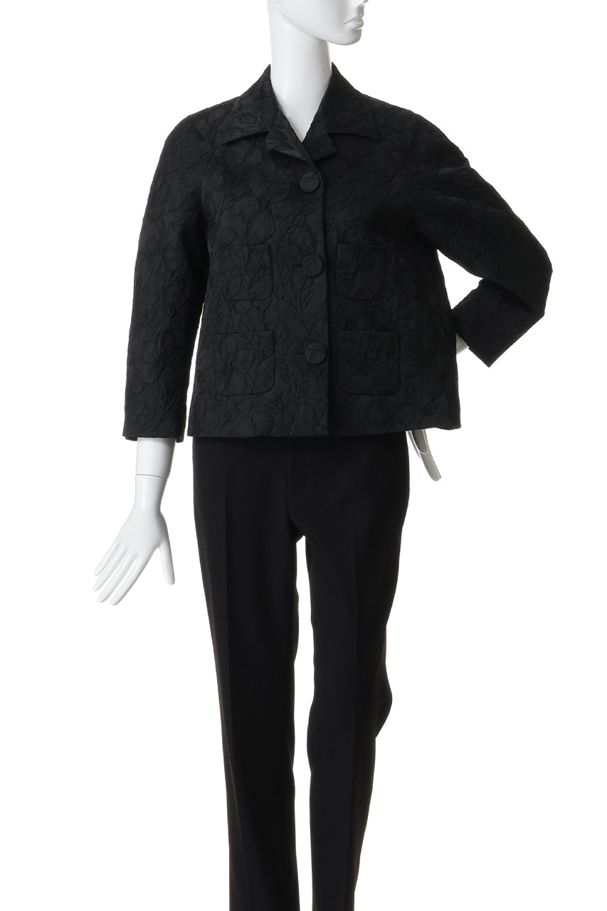 N°21(ヌメロ ヴェントゥーノ)｜ショート ジャケット/ブラック の通販