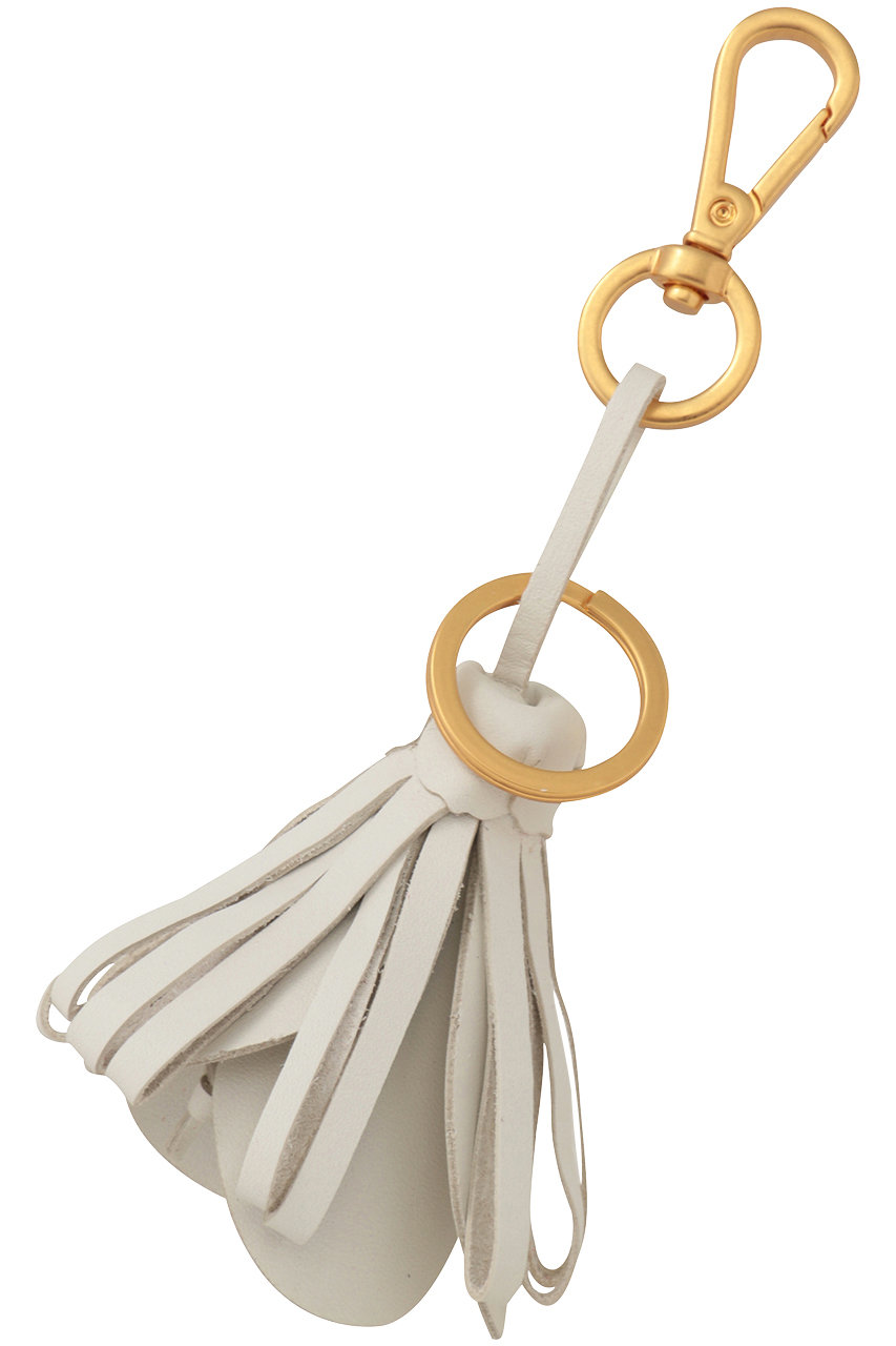 ヌメロ ヴェントゥーノ/N°21のモチーフ バッグ チャーム(ホワイト/26SW-1001VT01)