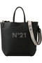 2WAY ロゴ トートバッグ ヌメロ ヴェントゥーノ/N°21 ブラック