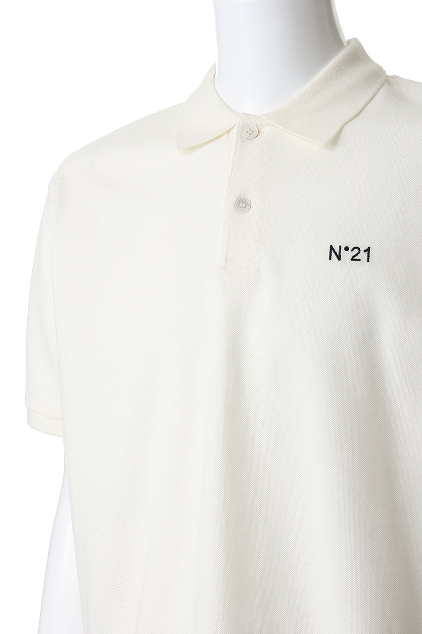 N°21(ヌメロ ヴェントゥーノ)｜【MEN】ポイント ロゴ ポロシャツ